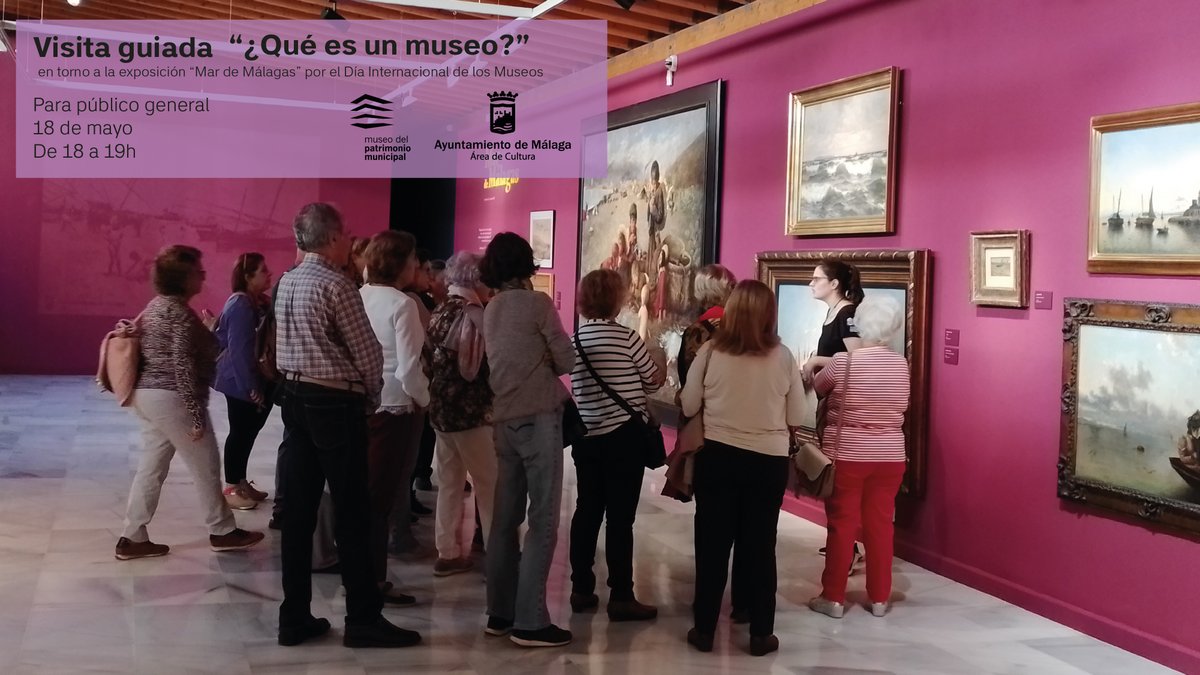 MuseoPatrimonio's tweet photo. 📷Para celebrar mañana el #DíaInternacionaldelosMuseos, desde el MUPAM ofrecemos la visita guiada temática '¿Qué es un museo?' (sin inscripción, hasta completar aforo de 25 personas). ¡Te esperamos! https://t.co/oe1i8fxiL8