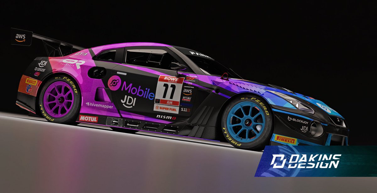 dakinsdesign's tweet image. GODZILLA RETURNS!

My first #liverydesign drop for 2024, @cdrvalkyrie is entering a @Nissan @NISMO GTR GT3 Evo in @gtworldcham next season!