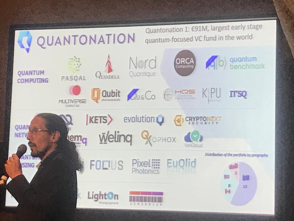 Great event in the beautiful city of #Matera, innovation roadshow featuring a panel on #quantum technologies for the future of communications. Veteran scientific entrepreneur <a href="/sdeliberato/">Simone De Liberato</a> sharing perspectives on #quantum innovation <a href="/MinImprese/">Ministero Imprese e Made in Italy</a> <a href="/CteMatera/">Cte.matera</a> <a href="/Invitalia/">Invitalia</a>