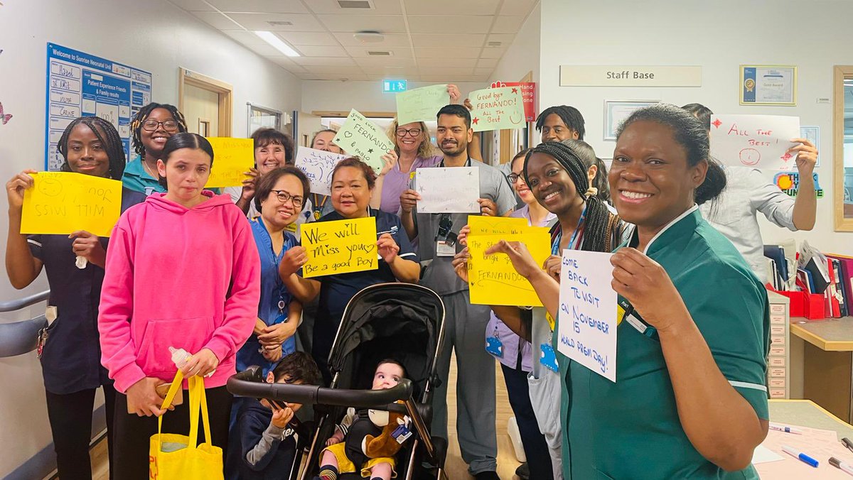 vilma_ribao07's tweet photo. Discharged home at last after 6 months in Neonatal unit @NorthMidNHS ( posted with parents consent ). 👶👶🍼
Thank you Team 😊
#positiveExperience 
#excellentfeedback 
@CheentanSingh @HazelManzano3 @medina_merla @DrNareshSeeb @AlisonBaines2 https://t.co/iXp35pbpT2