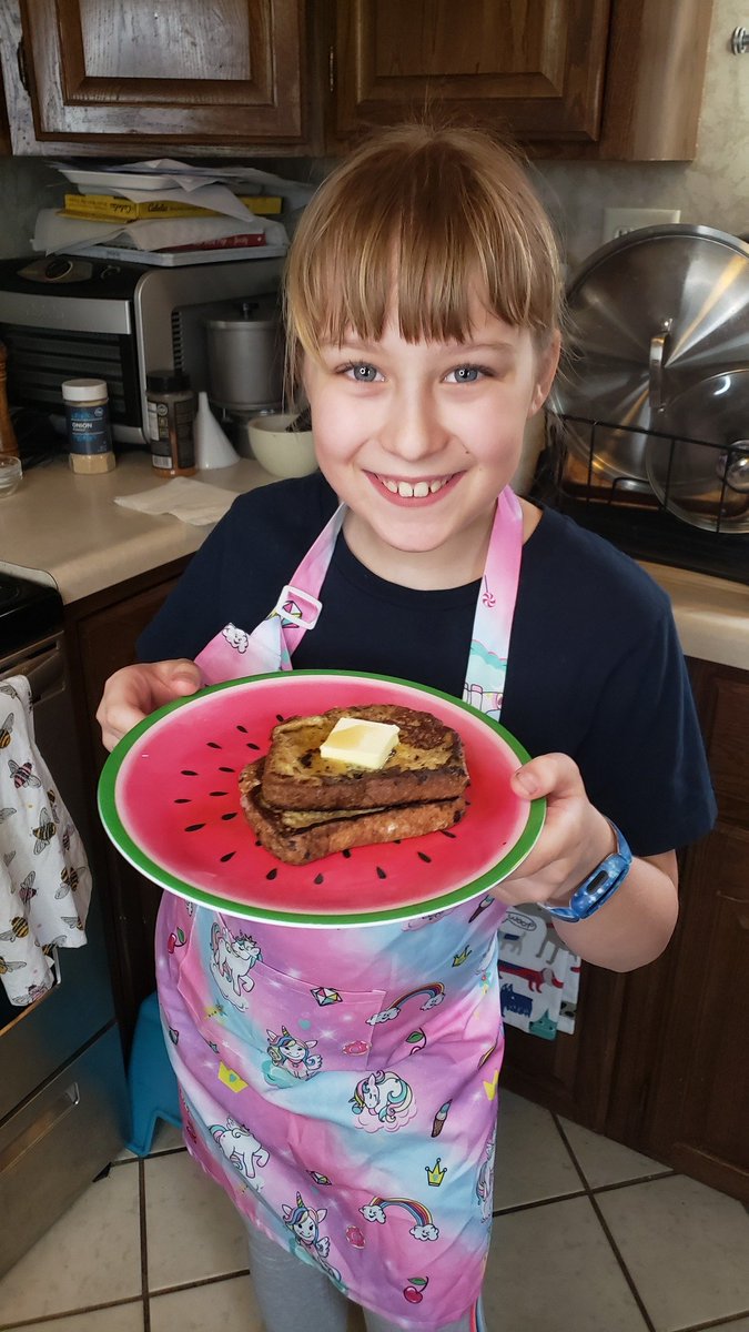 SunSweetCooking's tweet photo. I'm so excited! My newest cooking video was accepted into the OutSchool film festival! It's about teaching kids how to make French Toast! https://t.co/CREd7c54Wj