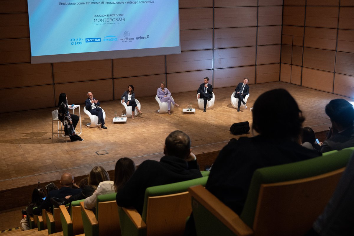 donatellasciuto's tweet photo. Promuovere l'inclusione e la diversità all’interno delle imprese e dell'università non è solo una giustizia sociale ma una vera e propria necessità. Questo è il tema di cui abbiamo discusso all’evento "Diversity, Futuro, Impresa: l'inclusione come strumento di innovazione". https://t.co/xilorwWkte