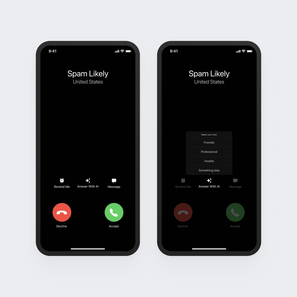 Screen your phone calls with AI