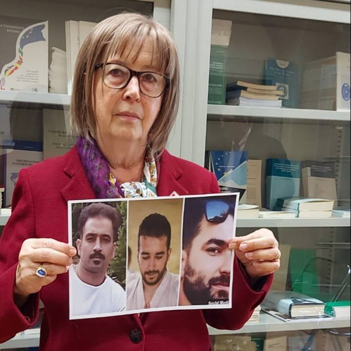 IranianiTorino's tweet photo. Oggi,l’Onorevole Mercedes Bresso, parlamentare ed ex Presidente della Regione Piemonte, si è assunta il patrocinio politico dei tre condannati a morte in attesa dell’imminente esecuzione: Majid Kazemi, Saleh Mirhashemi e Saeed Yaghubi. https://t.co/MRc2WHHjlk