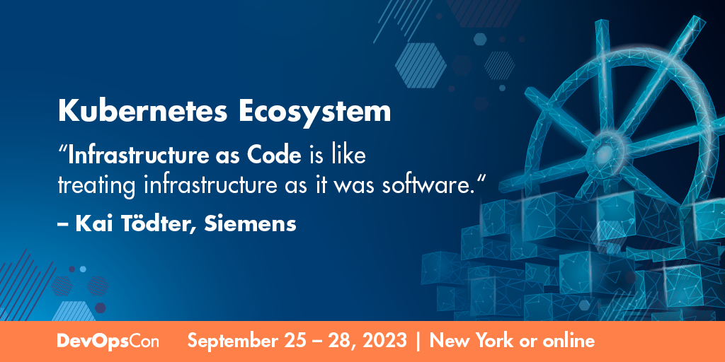 🗽Join us at #DevOpsCon in #NYC to explore the universe of solutions in the #Kubernetes ecosystem.
➡️ ow.ly/NcpP50OpaL5⬅️

🔍 Find solutions for #security, #scaling, #monitoring, and more.

#TechTalks #Conferences #NYC #NYCconferences #KubernetesEcosystem