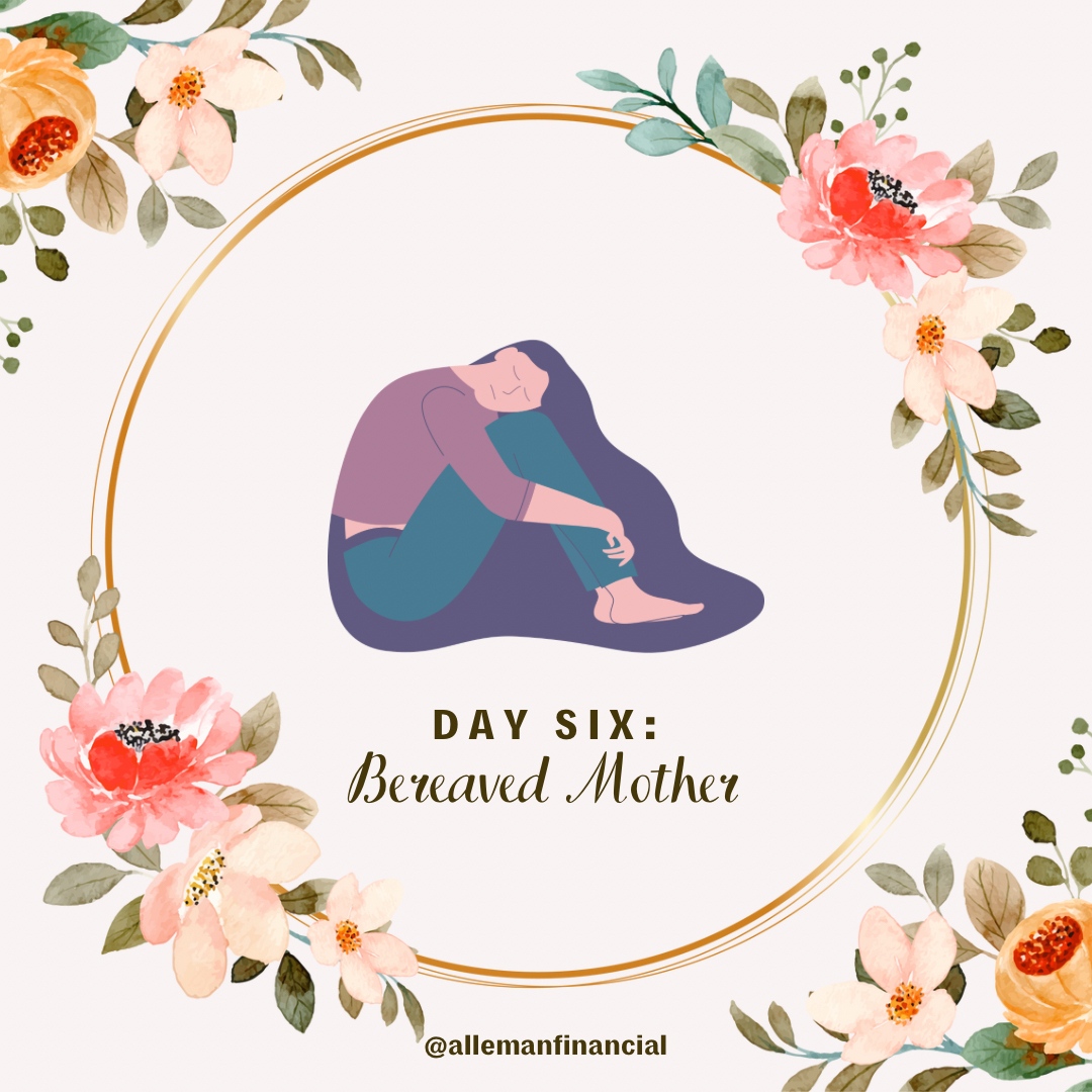 DAY SIX: Bereaved Mother 🤍
Children’s life insurance isn’t always a comfortable topic. The truth is that life is unpredictable and it’s best to be prepared.
.
Click the link below to schedule your virtual appointment!
allemanfinancial.com/micheleacard
.
#bereavedmother #mother #mothersday