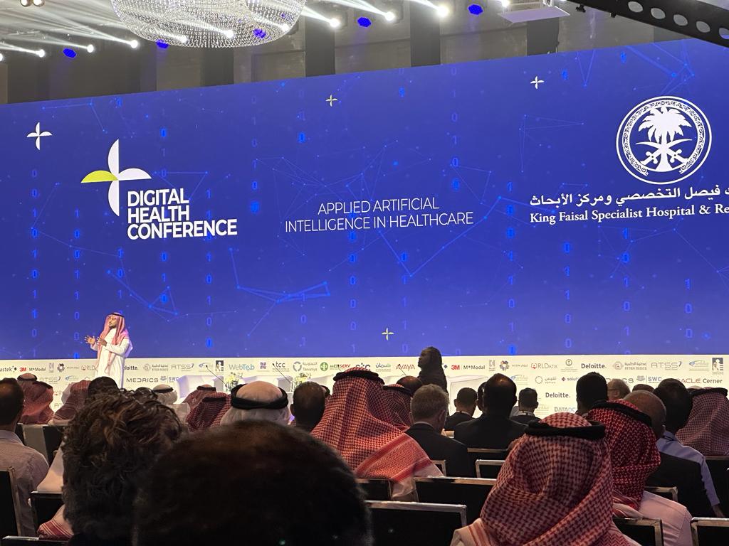 medricscorp's tweet photo. MEDRICS Corp is proud to be attending the Digital Health Conference hosted by King Faisal Specialist Hospital and Research Centre in Riyadh, KSA.

#digitalhealthcare #digitalhealthplatform #digitalanalytics #patientexperience #patientengagement #patientcommunication #patientcare https://t.co/lk6KrprRoT