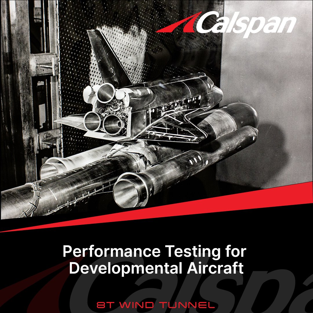 Calspan_Corp's tweet photo. Performance testing of developmental aircraft is a vital step to reaching #prototype production. Count on the #Calspan 8T Transonic Wind Tunnel team to deliver accurate, repeatable #dataresults. We are ready to work with you! #aerospace

Learn more > https://t.co/K6878wpsqp https://t.co/8sky7Wd47t