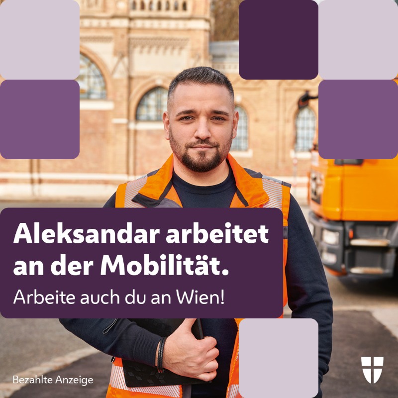 Stadt_Wien's tweet photo. Noch auf Jobsuche?