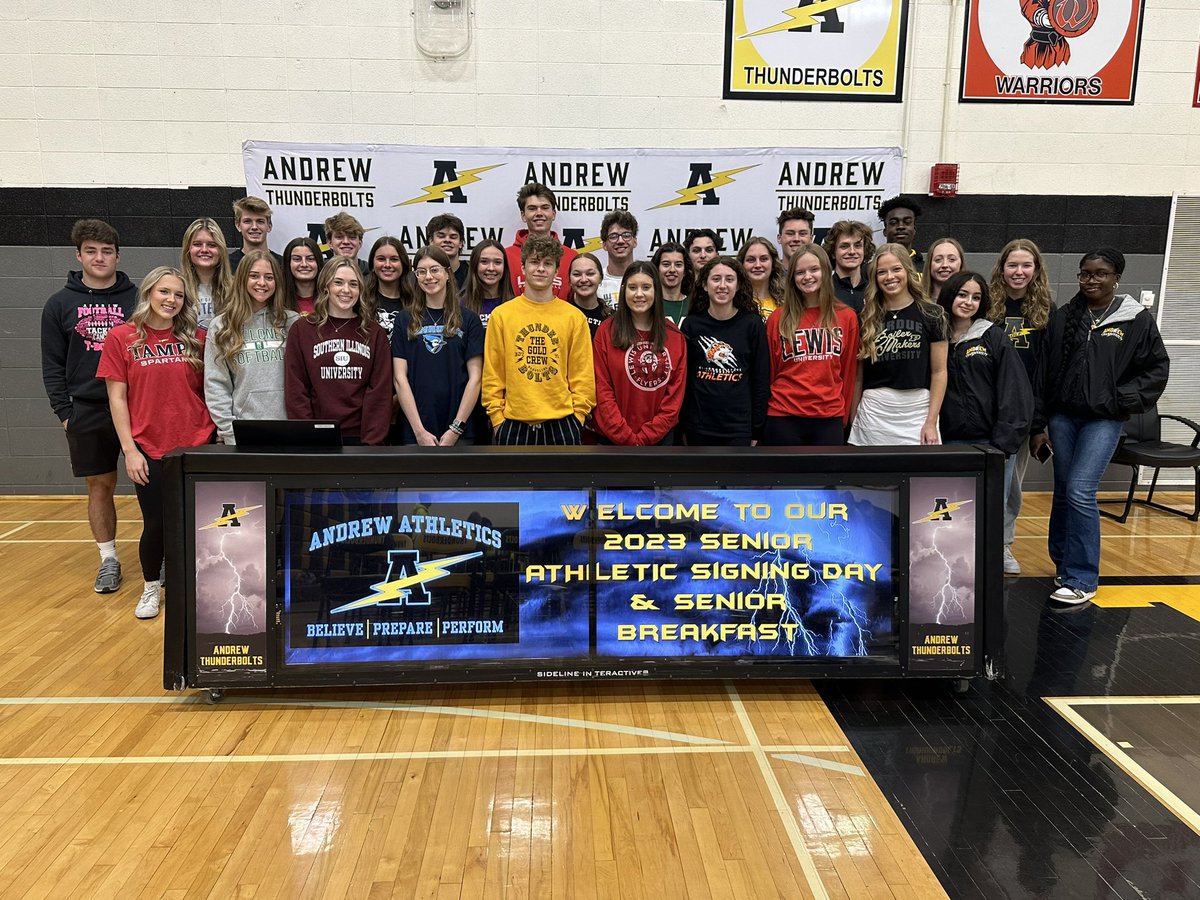 Congratulations to all our senior signees from 2022-2023