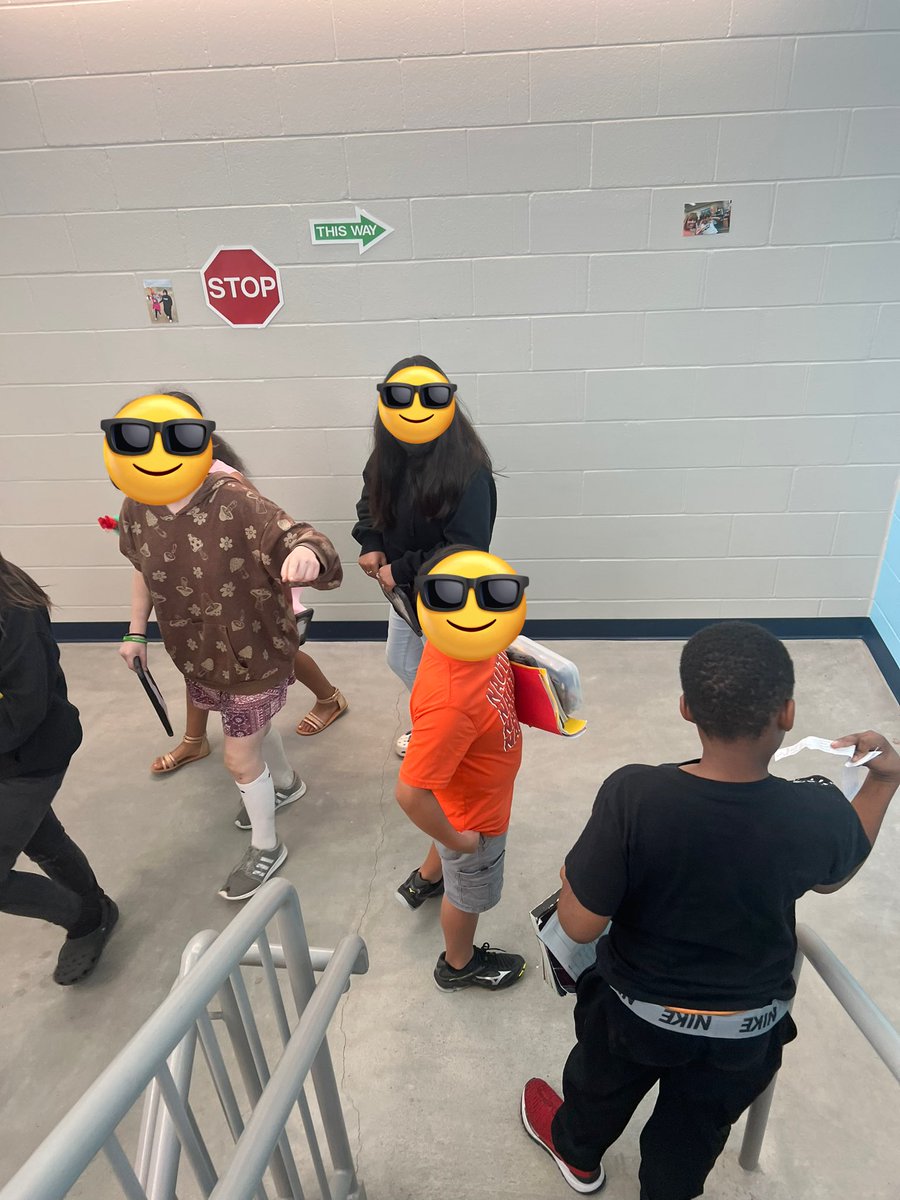 At Forest Station Elementary, our transition day focused on giving fifth graders different schedules and practice what passing periods in Middle School would look like with their own schedule!