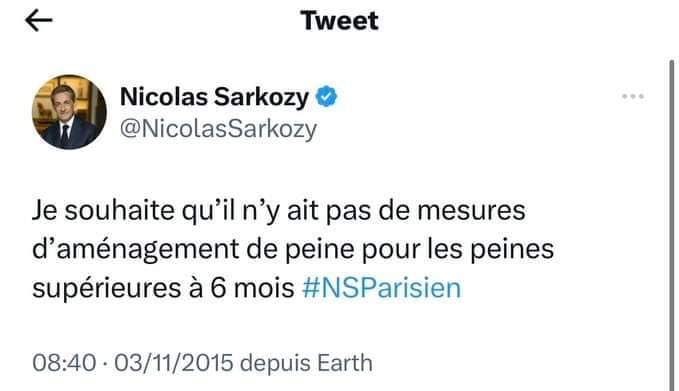 romainejean's tweet photo. Sarkozy, version 2015 https://t.co/dSl13BZyGv