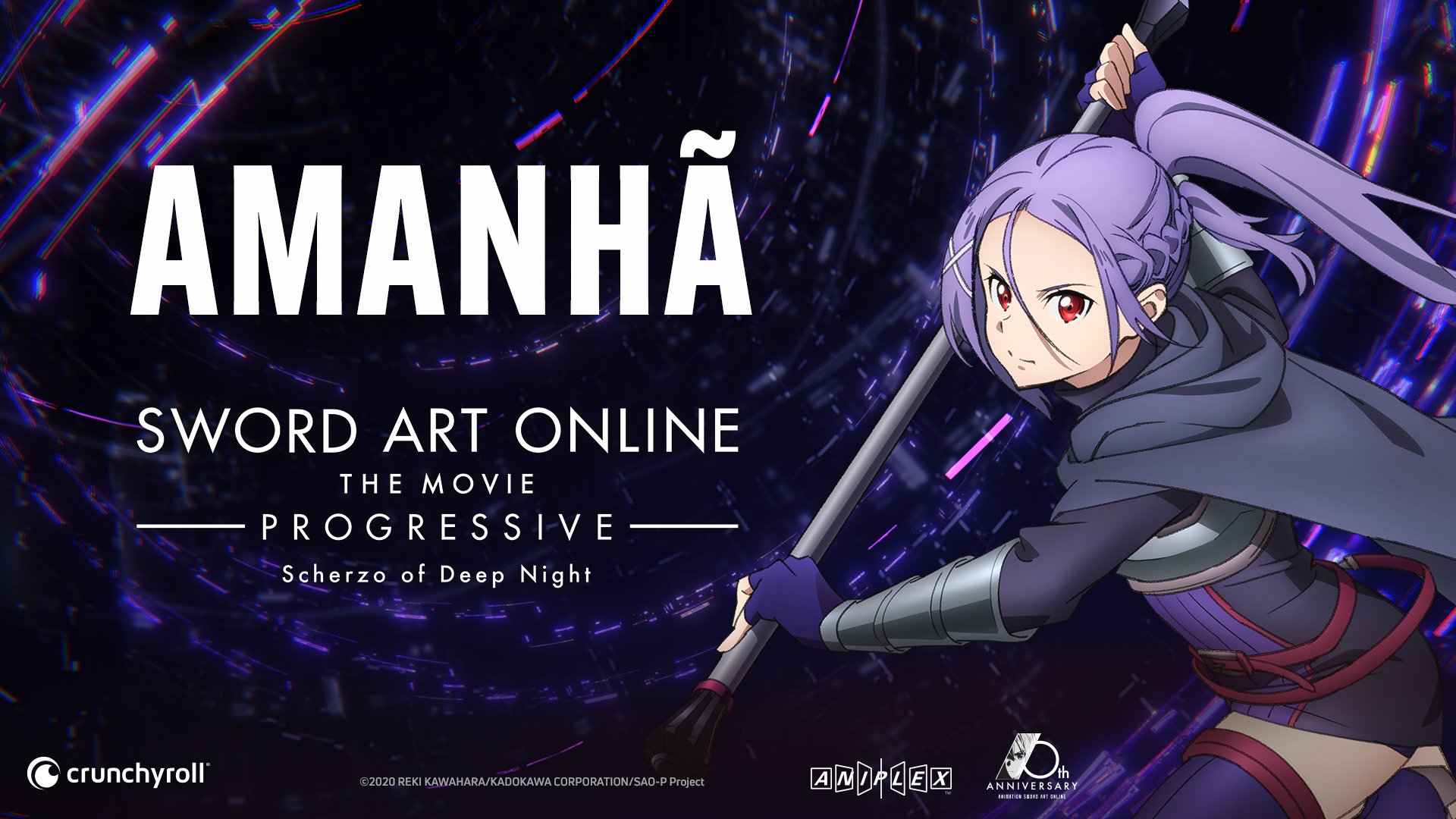 Sword Art Online Progressive chegará aos cinemas brasileiros em