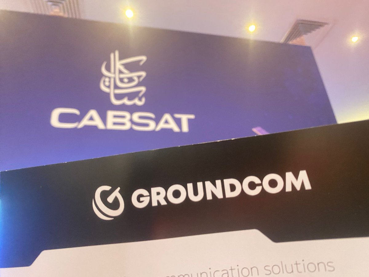 GroundcomSpace's tweet photo. 📡 Exciting news! Groundcom team successfully participated in CABSAT 2023. We learned, connected and thrived alongside satellite comms pros. Boosting our services for clients! Thanks, @CABSATofficial, for this invigorating event!
 #CABSAT2023 #SatelliteCommunication🛰️ https://t.co/WKiKr73F1K