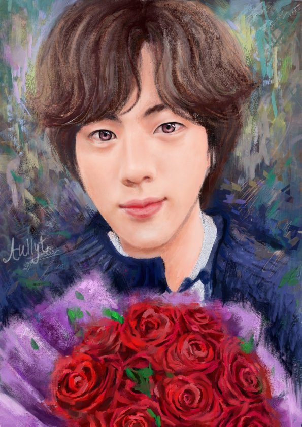 All for you💐 💜 
#seokjin #WaitingForTheAstronaut #seokjinfanart #jinfanart #btsfanart #JIN #방탄소년단진