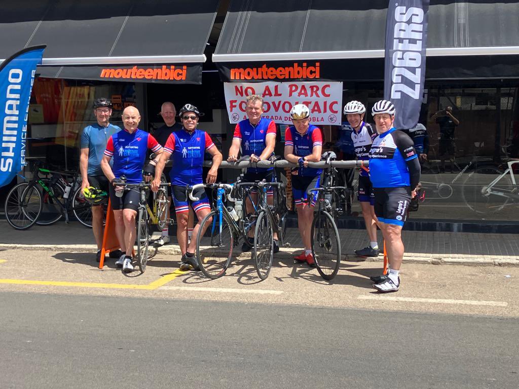 LEGRO's tweet photo. Steady 83 miles #prostaitcancer #mallorca #elbistro #clubdelsol #secrettraining #raisingmoney https://t.co/ng6Jst33Xj