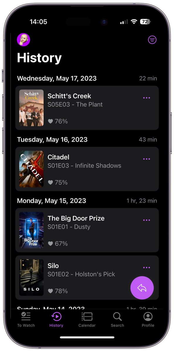 ripppleapp's tweet photo. 🆕 A new version of Rippple is available on the App Store! 
 
Introducing: 
🗓️ A new Calendar view, 
📢 An in-app Notification Center, 
⏰ A new way to browse your History, 
🖼️ New Widgets 
🔔 New Notifications 

#iOS #macOS #trakt #app #update

https://t.co/aHP8mcwds8 https://t.co/CLcSiLR0OW