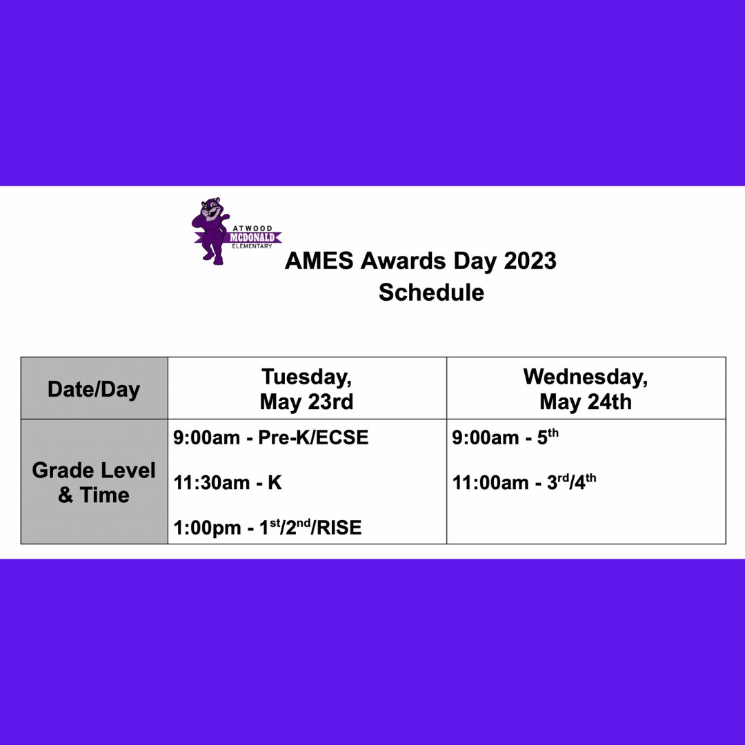 Atwood McDonald Elementary School tweet media