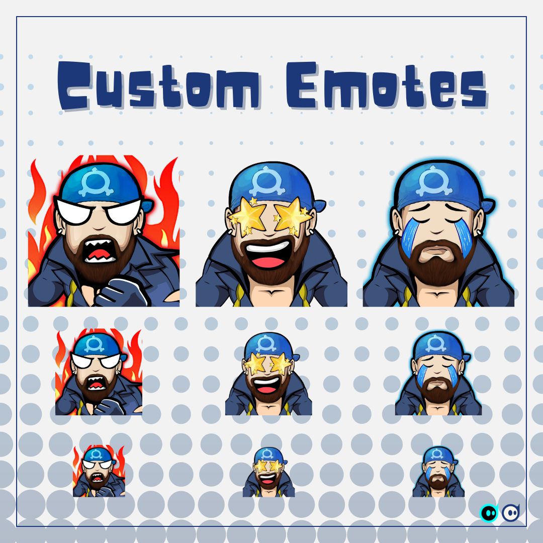 DesignOver1's tweet image. Custom Emote design for @M1KEDEX  check him out! 🔥
DM 📩 US  @designober1 👊💯

#streamers #gaminglogo #logo #emotes #SmallStreamers

@sme_rt
@StreamerWallcom
@SupStreamers
@xStreamTeamTV
@SGH_RTs
@RealDrCollision
@ReGamertron
@ScrimFinder
@wwwanpaus
@Retweelgend
@StreamerRTR