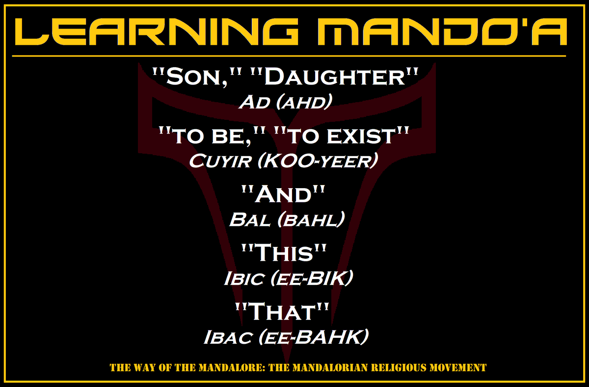 MandoReligion's tweet photo. #ThisisTheWay #KeepersofTheWay #MandalorianReligion #Mandoa https://t.co/svz5aubO2I