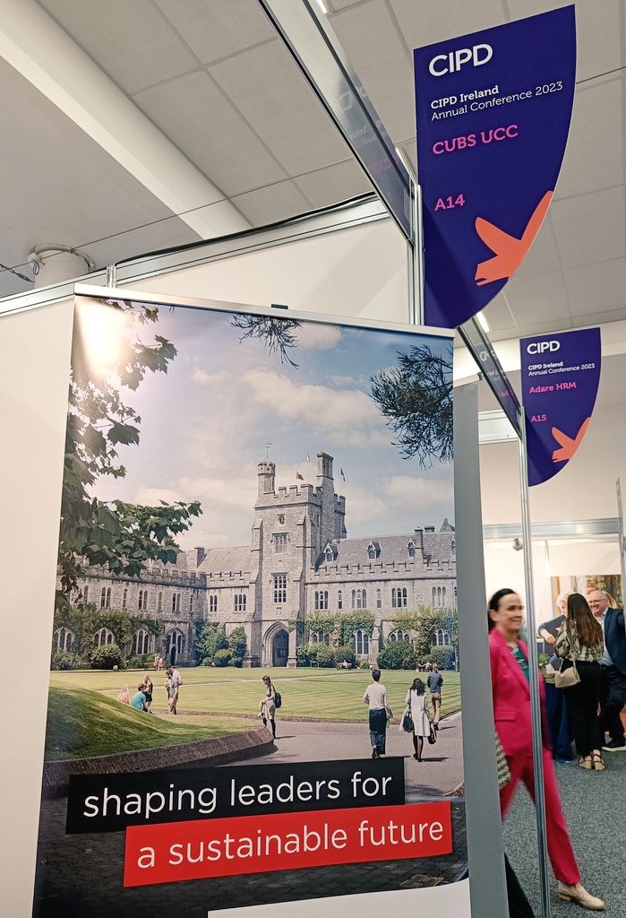 Great to be at @CIPDIreland Conference today with <a href="/CUBSucc/">Cork University Business School (CUBS)</a>. Fantastic event with loads of interesting discussion on AI and the future of work (and loads more!) #CIPDCONF23