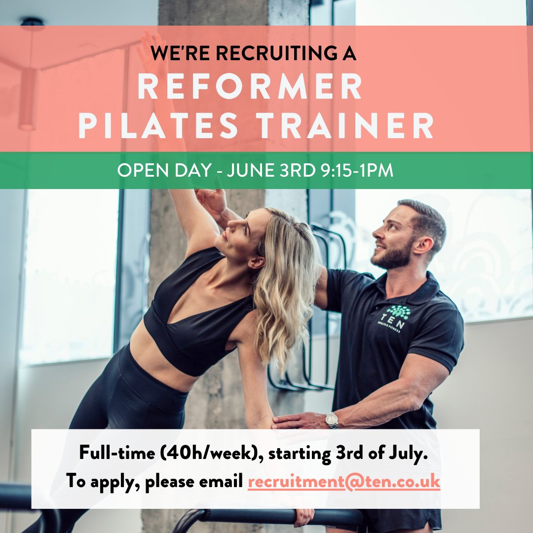 Are you looking for a new job? 👀⁠
⁠
We have an open day coming up!⁠
⁠
📍Notting Hill June 3rd 9:15-1PM⁠
⁠
If you are interested please email: recruitment@ten.co.uk