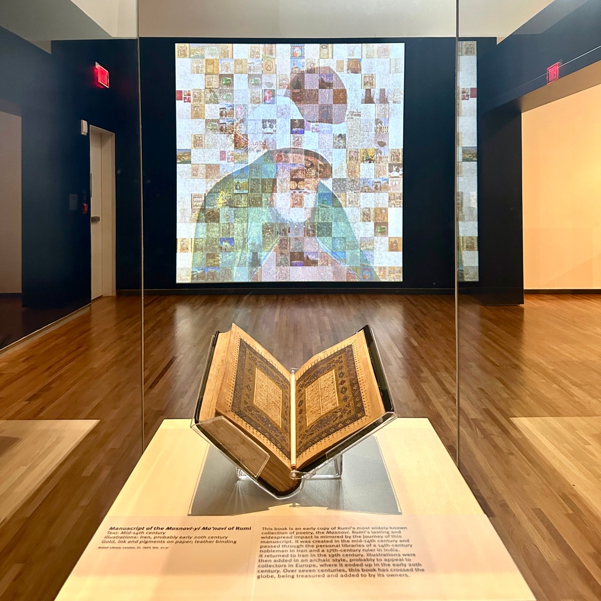 AgaKhanMuseum's tweet photo. It's #BMOFreeWednesday! From 4 to 8 pm today, enjoy FREE admission to the entire Museum — including our new Rumi exhibition. No tickets required. See you there 👋 https://t.co/UDZXMtFXLy
