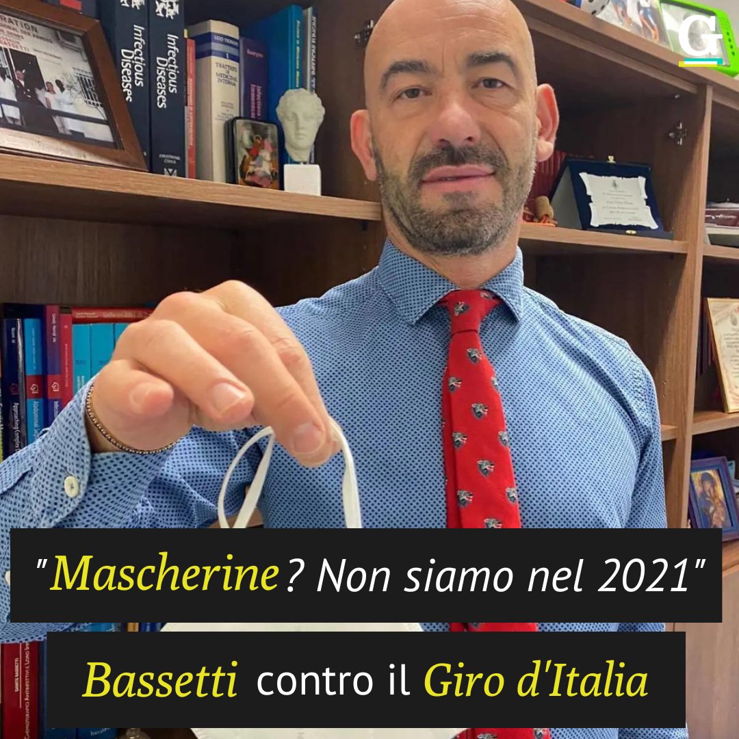 ilgiornale's tweet image. "Mascherine al Giro d’Italia? Sembra il 2021, ma siamo nel 2023. Situazione da dilettanti e una pessima immagine dell’Italia come di un Paese in confusione". La critica di #Bassetti contro l'obbligo di #mascherina (in alcuni frangenti) per i ciclisti.

➡️ bit.ly/438e6n7