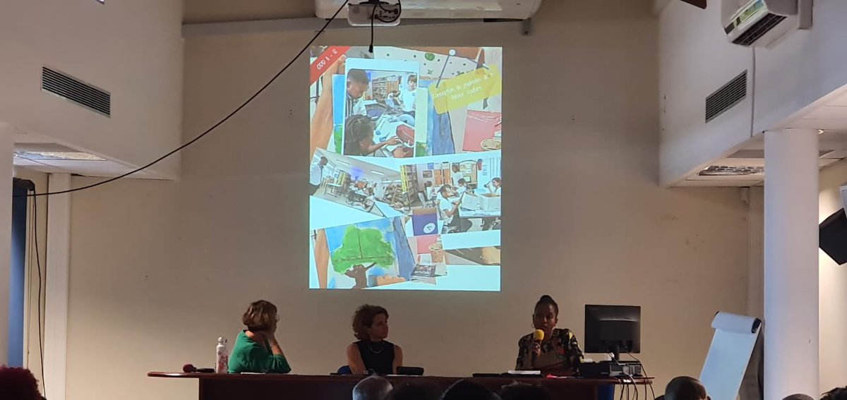 ZLudovic's tweet image. Présentation des projets et des actions réalisées au @CollegePelage dans le cadre de l’#E3D par @HONOREElodie1! @acmartinique @LyceeCentreSud @SAcmartinique @EDDacMartinique  @ZLudovic @HONOREElodie1 @HGAcmartinique @frhannequin @Lazzari_Bertran