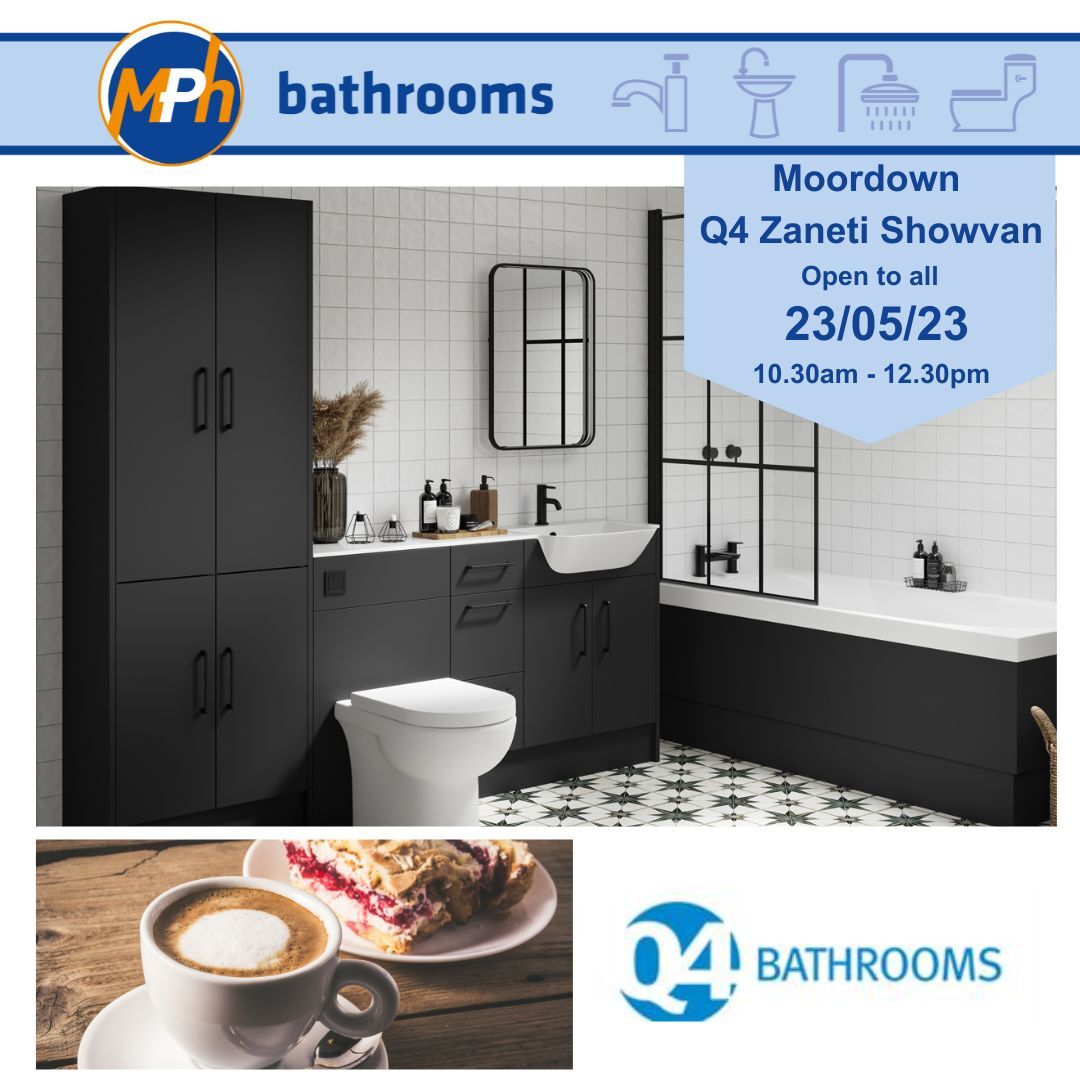 MPH Plumbing & Heating (@mphmerchant) on Twitter photo Our Moordown showroom is hosting <a href="/q4bathrooms/">Q4 Bathrooms</a> next Tuesday, come down and say hello👋
What to expect:
➡️Showroom furniture van
➡️Cakes & coffee
➡️Chat with experts in the industry
#moordown #showroom #bathroom #mph Our Moordown showroom is hosting <a href="/q4bathrooms/">Q4 Bathrooms</a> next Tuesday, come down and say hello👋
What to expect:
➡️Showroom furniture van
➡️Cakes & coffee
➡️Chat with experts in the industry
#moordown #showroom #bathroom #mph