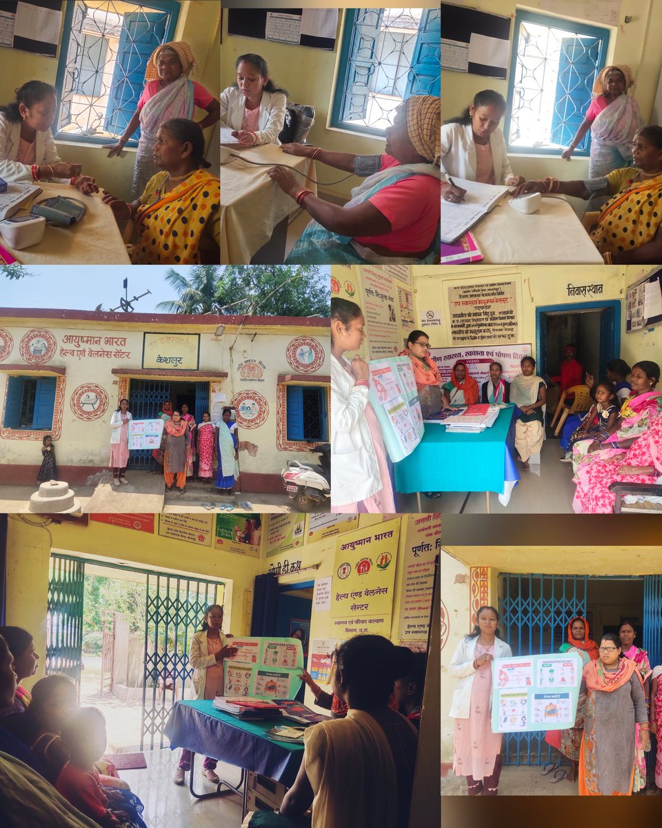 ChoDeepika's tweet photo. Celebrate world hypertension day given health education about hypertension symptoms and prevention.....HWC Keshloor block Tokapal district-bastar Chhattisgarh @HealthCgGov @pratiksha_pal @drpriyanka_dey1 @ChetanY08986022 https://t.co/brGUpFXY7N