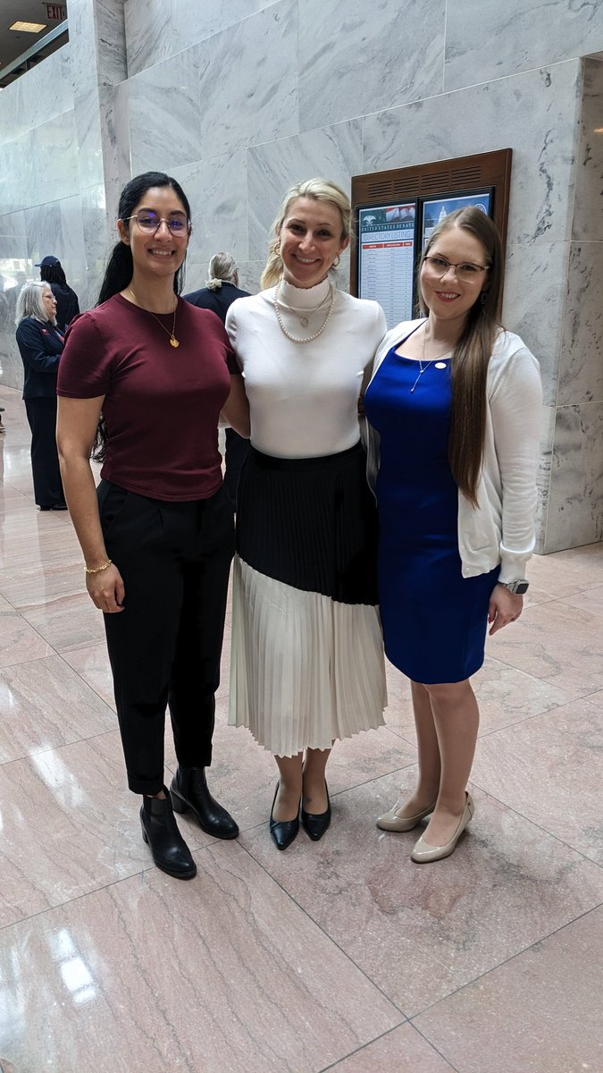 Excited to get to work w/@SNeote and @locke_marissa today for #ASBMBHillDay23! We're starting the morning at Dirksen! Learn all about @ASBMB's FY2024 funding requests & what staff and PAAC members will be discussing w/policymakers: asbmb.org/asbmb-today/po….  #ASBMBadvocates