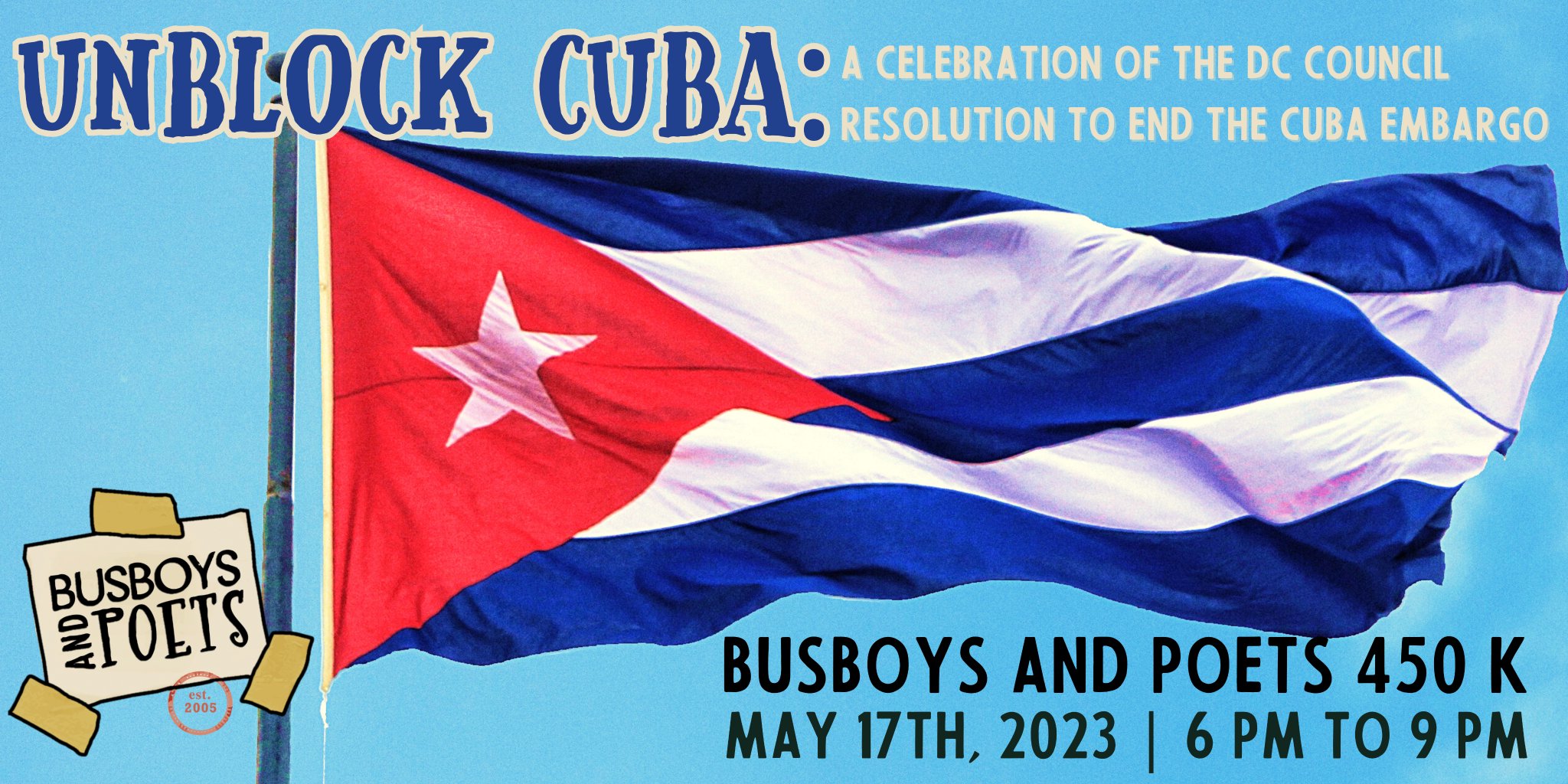 Busboys and Poets on Twitter "Join us at 450K tonight to celebrate