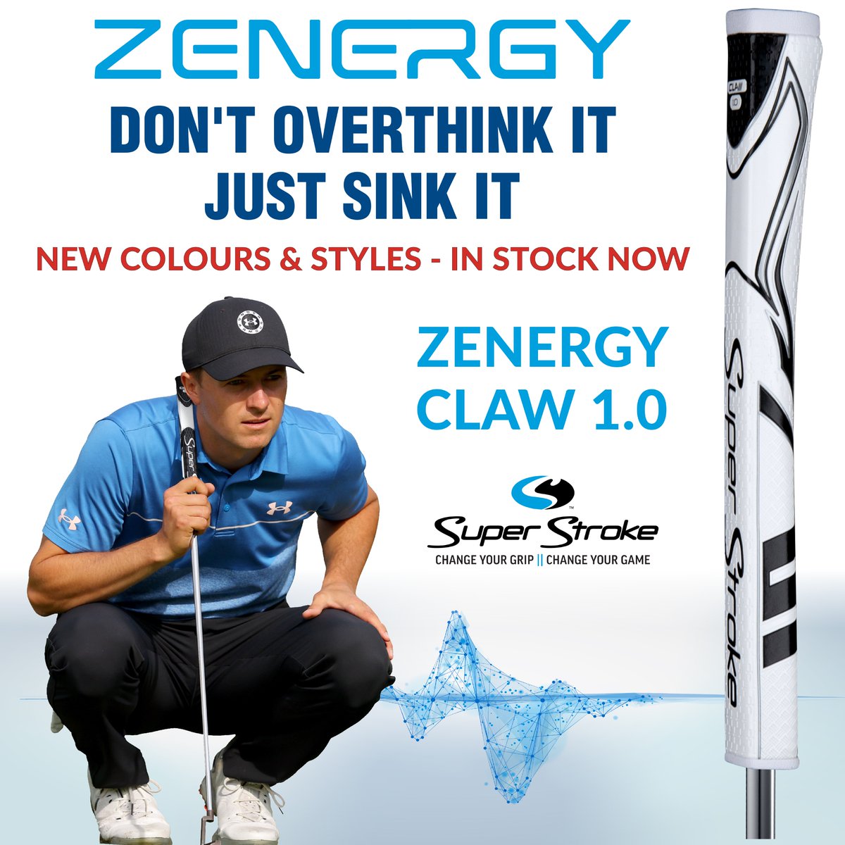 BrandFusionLtd's tweet image. ZENERGY from @SuperStrokeGolf - New colours &amp;amp; styles available now : bit.ly/3BxzBSj - 'Claw' style now stocked #superstroke #zenergy #grip #putter #putting #superstrokegrips #golf #golfgrips