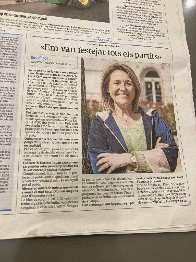 No, li podem assegurar que tots NO ho vam fer senyora <a href="/rosapujolaitona/">Rosa Pujol</a>  🙄. Alguns ja tenim la millor opció política per Aitona i es diu #AitonaRepublicana i el millor candidat que és el nostre company <a href="/butiaitona/">Josep Antoni López i Blanco</a>