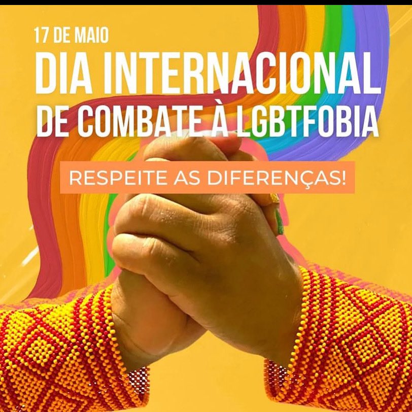 SKaripuna's tweet photo. Hoje é dia internacional contra a homofobia, transfobia e Bifobia.Essa data foi escolhida em razão da OMS ter retirado, em 1990, a homossexualidade da Classificação Internacional de Doença e Probelmas Relacionados com a Saúde, possibilitando o avanço na luta pelos direitos civis https://t.co/dmC0pgPLeL