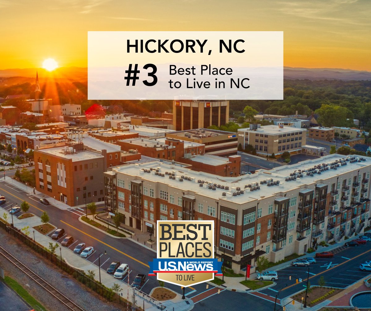 🏆Hickory, North Carolina tops the list for the second year in a row as America’s most affordable metro and ranks 25th among the country’s best places to live, according to the latest report released by U.S. News &amp; World Report. hickorync.gov/hickory-msa-ho…