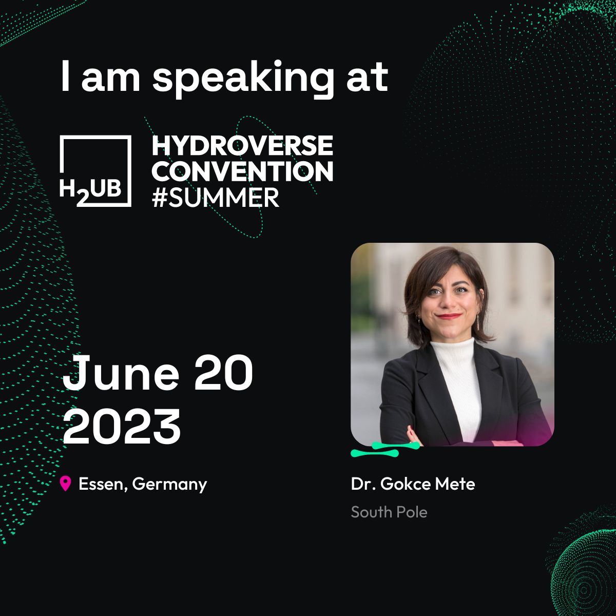 South Pole (@southpoleglobal) on Twitter photo Join South Pole's <a href="/GokceMe/">Gokce Mete</a> at H2UB #HYDROVERSE — the #HydrogenStartup event of the year.
Engage in thought-provoking panels and inspiring networking sessions. #H2 Join South Pole's <a href="/GokceMe/">Gokce Mete</a> at H2UB #HYDROVERSE — the #HydrogenStartup event of the year.
Engage in thought-provoking panels and inspiring networking sessions. #H2