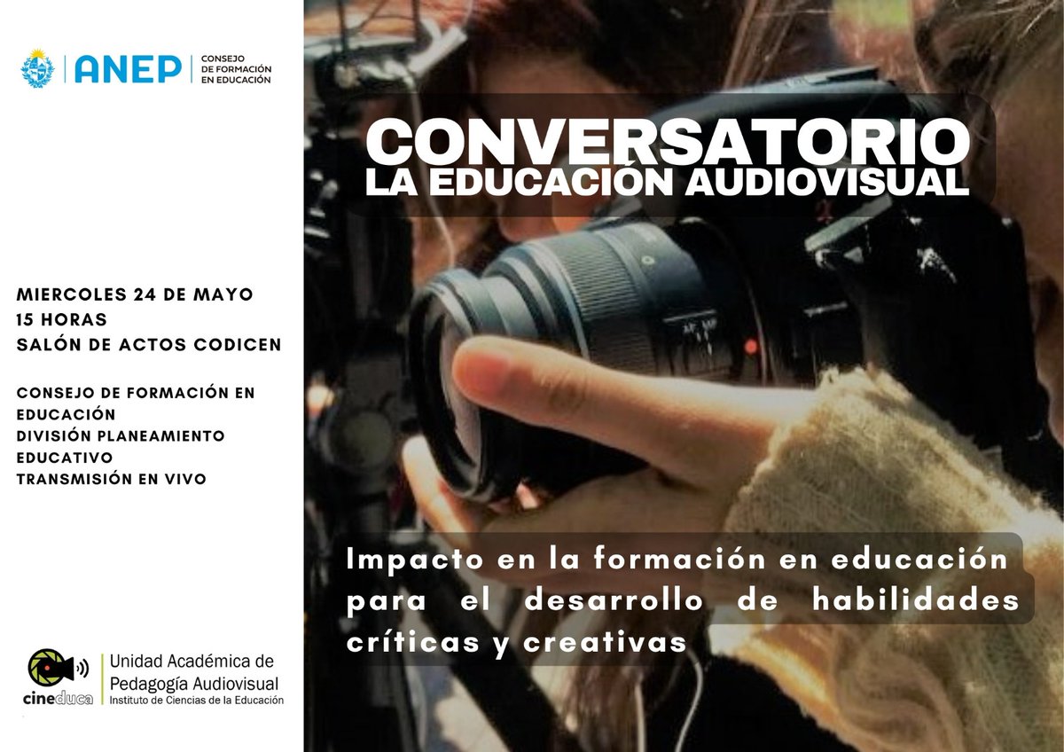 cineduca's tweet photo. #cine #educación #formacióndocente los esperamos https://t.co/3vHeitAVVd