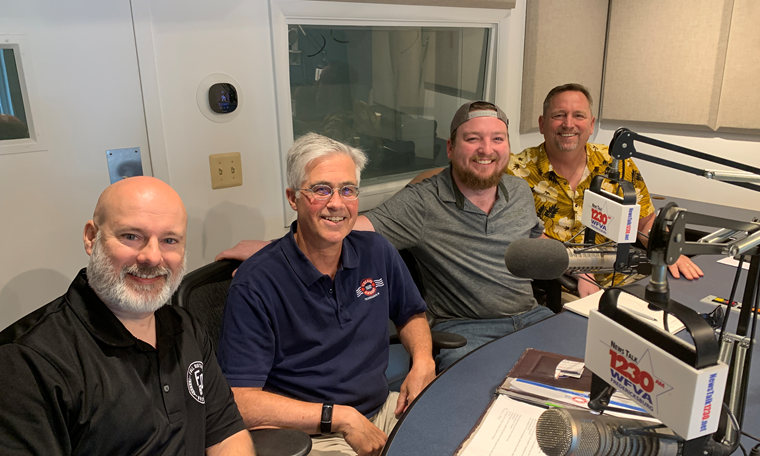 TedSchubel's tweet photo. Fredericksburg Area Beer Trail:  Stafford breweries:  Doug Meyer with Full Distance, Jim Toler with 6 Bears and a Goat, Jacob Seibert with Highmark and Barry Boyd with Barley Naked --fabtrail.com
https://t.co/aAH3w6ePp0 https://t.co/c49TyjuUdw