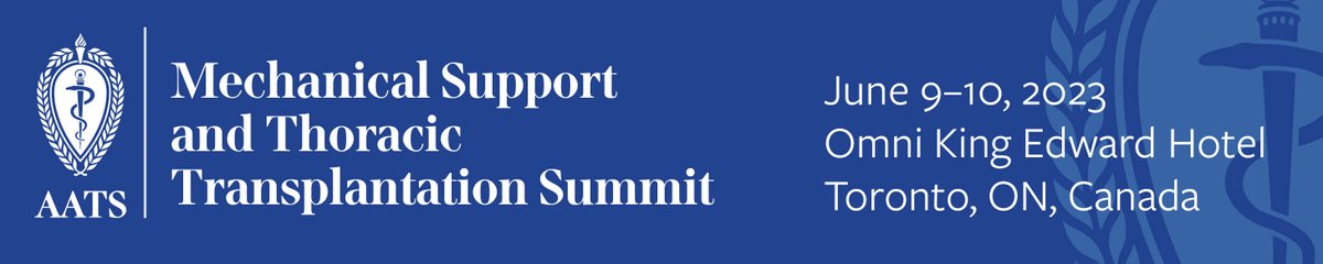 Caroline_atAATS's tweet photo. Have you registered for the @AATSHQ #MechSummit2023 yet? Visit https://t.co/VOyTjnEPBL today to reserve your seat. Join program committee members: @KHoetzenecker, Carmelo A. Milano of @DukeCTSurgery, Nader Moazami of @NYULangone, @FPaganiMD, @mghartwigmd, @MarceloCypel and more! https://t.co/uYXwEeOssL
