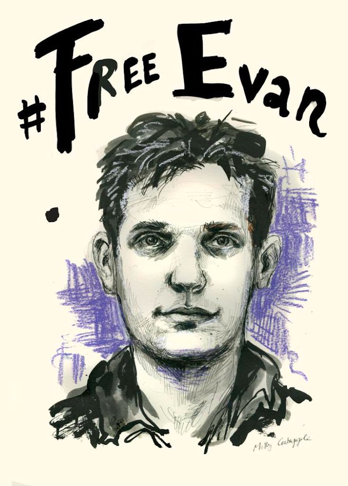 Day 50. Our friend and colleague, Evan Gershkovich, remains in a Russian prison, unjustly detained. We call for his immediate release. #IStandWithEvan #journalismisnotacrime