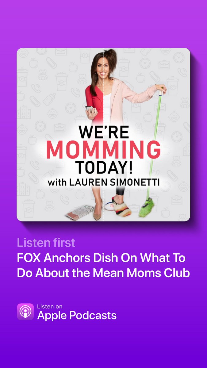 It's a #FOXNewsPodcasts crossover! @KennedyNation joins @SimonettiLauren on the #momming podcast for a candid conversation on how to handle mean moms & much more! buff.ly/3BwkEQu