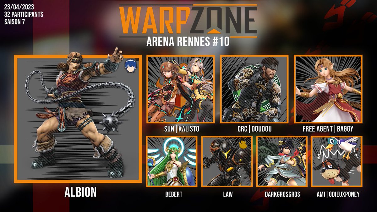 SSBreizh's tweet image. On rattrape également les Warpzone en commençant par celui du 23 Avril :