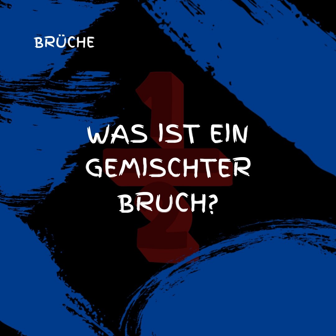 Mathe_Brammer's tweet photo. Werbung in eigener Sache!
https://t.co/IOhOGcLVDu
In diesem Video klären wir, was gemischte Brüche, auch gemischte Zahlen oder Brüche in gemischter Schreibweise genannt, sind.
#Mathe #Mathematik #Mathenachhilfe #Mathetipps #Bruch #Brüche #Bruchrechnung #WassindgemischteBrüche https://t.co/2rIs4LtC7x