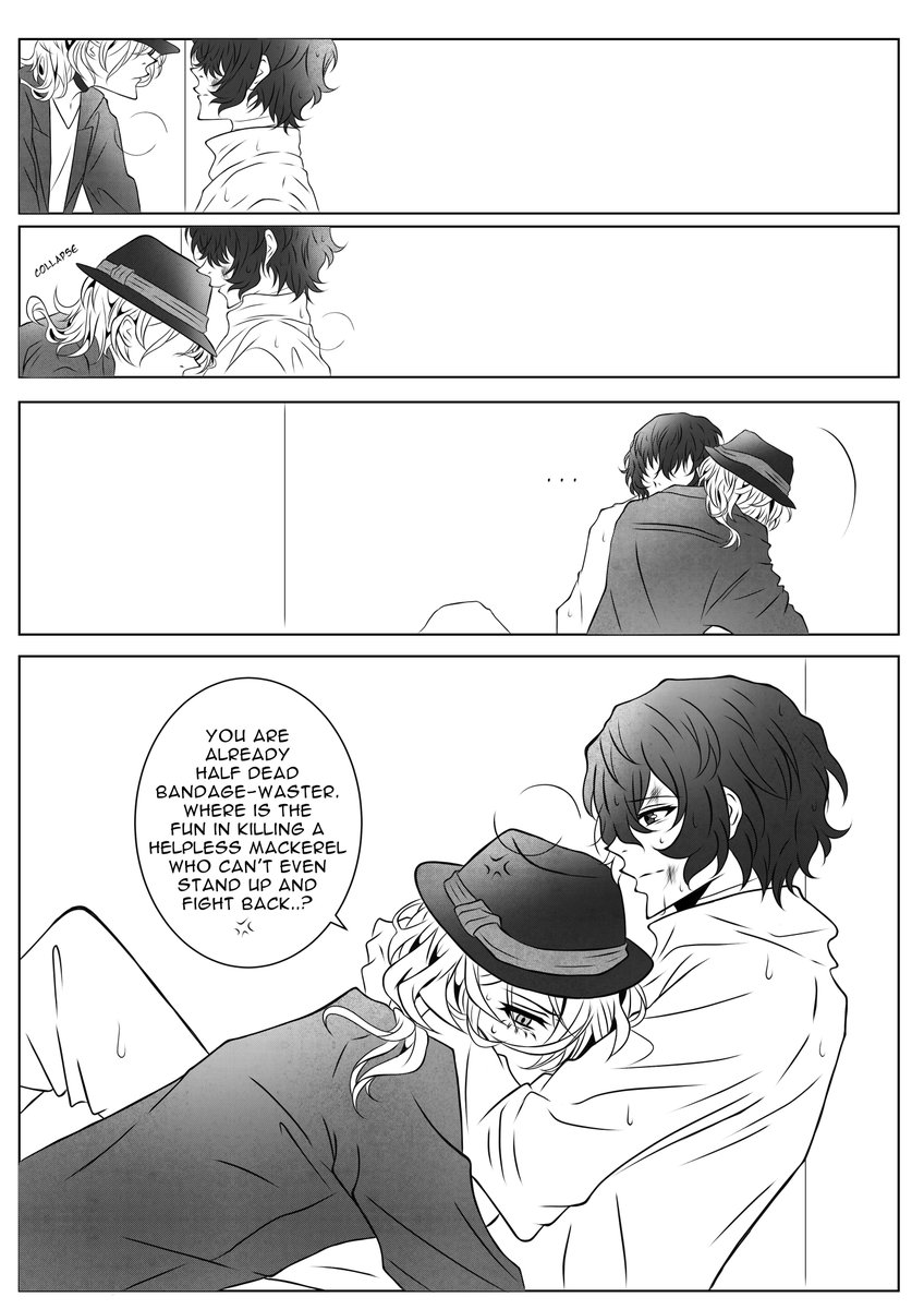 「 Bad Dog 1/2」

I couldn't stay still, the last chapter made me crazy and I needed to do something till the next month comes😭 

It doesn't make any sense just two dorks finding each other while Sskk tear each other to pieces 😗