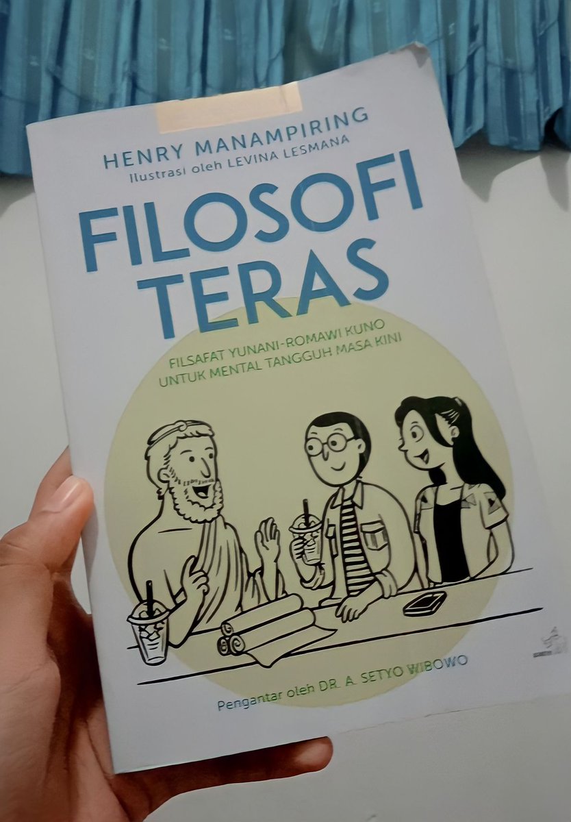 meylitayu's tweet photo. A THREAD (One Day One Page Challenge) with @RUBIcommunity
#SmallStepsWithRUBI
Tentunya buku ini sudah tidak asing lagi bagi semua orang, yapss buku ini berjudul "Filosofi Teras" https://t.co/UBPqv2OJEZ