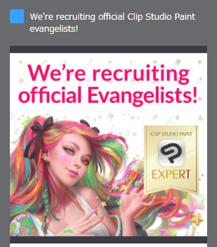 JunniorBreak's tweet photo. Weirdest Clip Studio Paint announcement, but you know what, fierce https://t.co/mPn4s0R0Vd