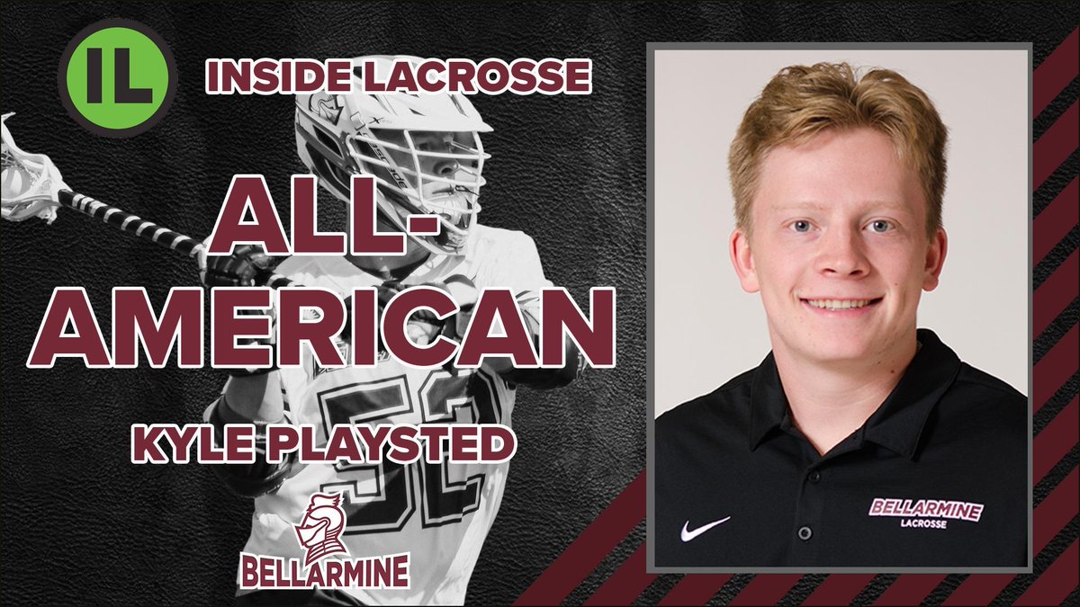 AWARDS | Kyle Playsted earns All-America accolades from Inside Lacrosse 🇺🇸

Playsted becomes the program's fourth All-American.

📰 athletics.bellarmine.edu/news/2023/5/17…

#SwordsUpBU | <a href="/BellarmineLax/">Bellarmine Lacrosse</a>