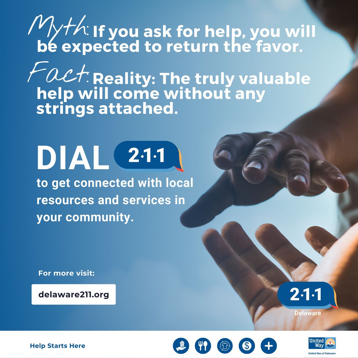 'Asking for help doesn't make you weak, it helps you remain strong.' #DE211 #LiveUnited